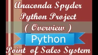 Python Projects for Beginners Customer Billing System with voice Anaconda Spyder Coding