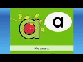 Letterland Phonic Compilation Alphabet Letter A long and short vowels Stories Songs Writings