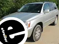 etrailer Installation Guide for the Curt Trailer Hitch Receiver on a 2003 Toyota Highlander
