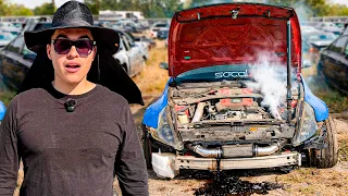 INTENTE PRENDER EL NISSAN 370Z DE SUBASTA...LLEVABA AÑOS PARADO