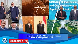 Itoophiyaan Hidha Abbayyaa Xumuruun Masriif Maal Jechuudha 