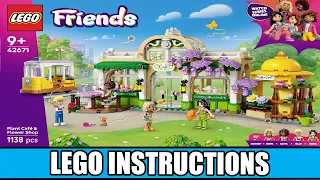 LEGO Instructions - Friends - 42671 - Plant CafE & Flower Shop - Heartlake City