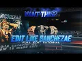 How to make Edit like sanchezae - sanchezae AFTER EFFECTS