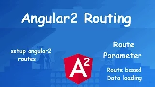angular2 for beginners Routing Route parameter