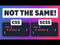 The differences between CSS and Sass Nesting