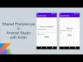 Shared Preferences in Android Studio with Kotlin