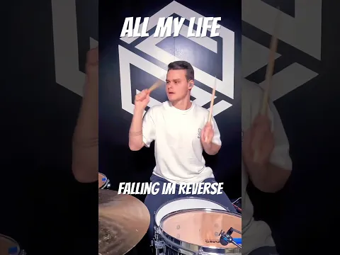 Falling In Reverse – All My Life | Drum Cover #shorts -#drums #cover #fallinginreverse
