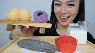 VIRAL FRUIT MOUSSE CAKE (ASMR EATING SOUNDS) NO TALKING | SAS-ASMR