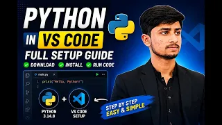 How to Install Python Setup VS Code Python Setup in VS Code Step by Step