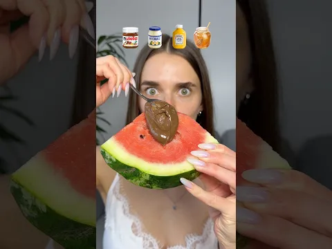 Unusual WATERMELON Combos! Tasty or Not? #food #mukbang #eating