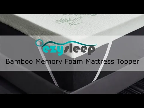 Download MP3 Ezysleep Bamboo Memory Foam Mattress Topper