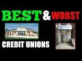 Best Worst Credit Unions - How to pick credit unions to bank with