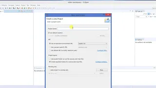 How to Create a Project and Class in Eclipse