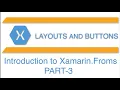 Layout Buttons in Xamarin Forms Xamarin Forms Cross Platform Application Development Tutorial - 3