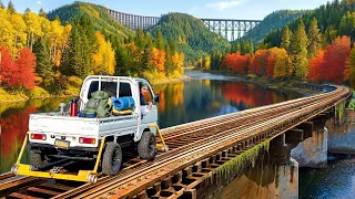 I Built a Mini Truck for Abandoned Railroads (Full Documentary)