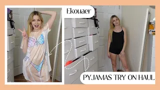 Stylish and Comfortable Loungewear Haul Ekouaer ft Kerry Renee