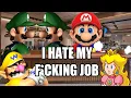 Mario and Luigi Work at Starbucks