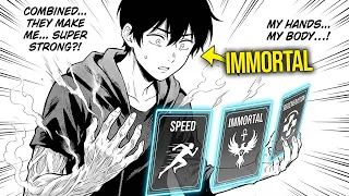 The Goddess Gave Him 3 "USELESS" Skills, But Combined Every Time He Dies He Gets Stronger | Manga