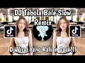 Download Lagu DJ TABOLA BALE SLOW FULL BASS VIRAL TIKTOK BY SILET OPEN UP YANG KALIAN CARI !