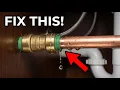 How to Fix a SharkBite Fitting That LEAKS The 6 CRITICAL Mistakes You re Making
