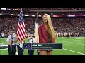 Julia Cole- National Anthem (Texans vs Steelers) Christmas Day