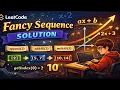 Mar 15 2026 - Leetcode Problem Fancy Sequence