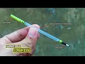 tutorial membuat PELAMPUNG PANCING DARI COTTON BUD DAN SEDOTAN BEKAS || fishing float