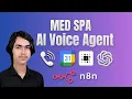 How to Build an AI Receptionist for a Med Spa Clinic Retell x n8n Step-by-Step