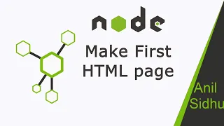 Node JS tutorial 21 Make HTML page