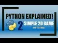 Create your own Simple 2D GAME using Python Part 2 - Adding Texture