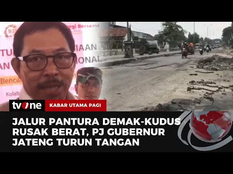Aspal Mengelupas & Berserakan, Ini Penampakan Jalur Pantura Demak Kudus