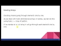 Lecture Iterating Numpy Arrays