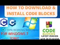 How To Install Code Blocks For Windows 7 32 Bit with minGW 20 03 Compiler For C and C Programming