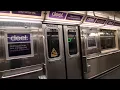 Times Square bound R62A 1908 42nd Street shuttle train ride