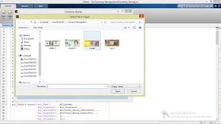 Currency Recognition System Using Image Processing Matlab Project with Source Code