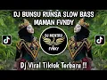 Download Lagu DJ BUNSU RUNSA SLOW BASS MAMAN FVNDY VIRAL TIKTOK TERBARU