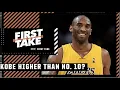 Should Kobe Bryant be ranked higher than No 10 on the NBA anniversary team First Take