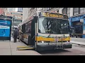 RARE Riding the full MBTA Silver Line SL5 to Nubian Station on a DE60LFR