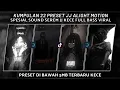 KUMPULAN 22 PRESET JJ ALIGHT MOTION SPESIAL SOUND SEREM JJ KECE FULL BASS VIRAL | PRESET DIBAWAH 5MB