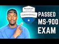 How to pass the MS-900 Microsoft 365 Fundamentals Exam Exam review Tips and Insights