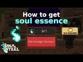 How get Essence in Soul Steel