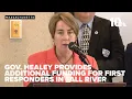 Healey will provide Fall River 1 2 million for emergency personnel after fatal fire