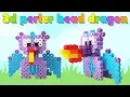 How to Make a Cute 3d Dragon out of Perler Beads