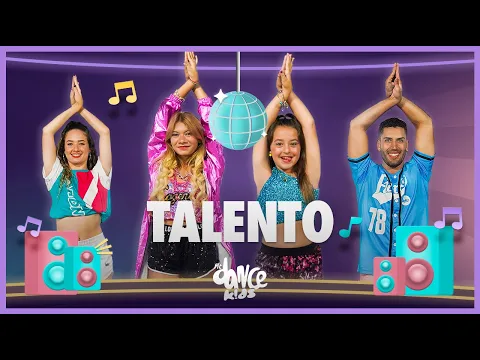 Download MP3 Talento - Marcela Jardim e Amanda Nathanry | FitDance Kids \u0026 Teen (Coreografia) | Dance Video