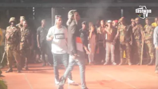 alkaline u0026 shatta wale performance at mtn pulse concert 2016 fastwan tv