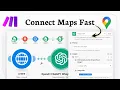 How to Connect Google Maps Make com Basic Maps Workflow