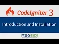 Codeigniter 3 Tutorial in Hindi Introduction and Installation