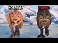 ARK ASCENDED PALEO FORMS - ALL PALEO DINOS COMPARISON 4K