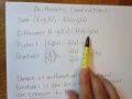 1 4 Arithmetic Combination of Functions