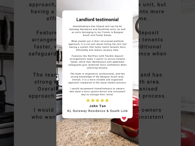 John Tan testimonial